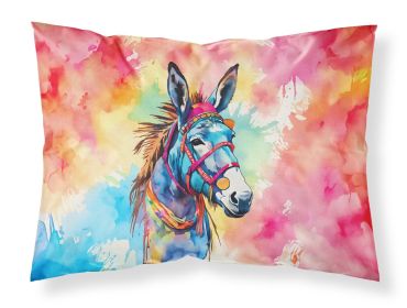 NEW Hippie Animal Donkey Standard Pillowcase Lightweight Super Soft Easy Care Decorative Artwork Pillowcase, Standard