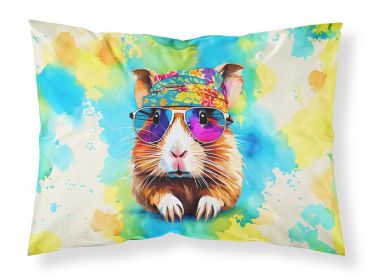 NEW Hippie Animal Guinea Pig Standard Pillowcase Lightweight Super Soft Easy Care Decorative Artwork Pillowcase, Standard