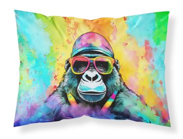 NEW Hippie Animal Gorilla Standard Pillowcase Lightweight Super Soft Easy Care Decorative Artwork Pillowcase, Standard