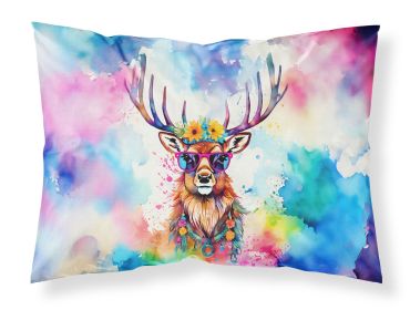 NEW Hippie Animal Stag Deer Standard Pillowcase Lightweight Super Soft Easy Care Decorative Artwork Pillowcase, Standard