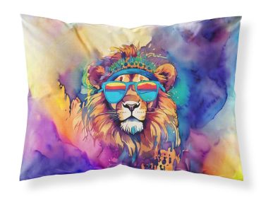 NEW Hippie Animal Lion Standard Pillowcase Lightweight Super Soft Easy Care Decorative Artwork Pillowcase, Standard