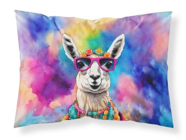 NEW Hippie Animal Llama Standard Pillowcase Lightweight Super Soft Easy Care Decorative Artwork Pillowcase, Standard