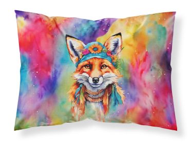 NEW Hippie Animal Fox Standard Pillowcase Lightweight Super Soft Easy Care Decorative Artwork Pillowcase, Standard