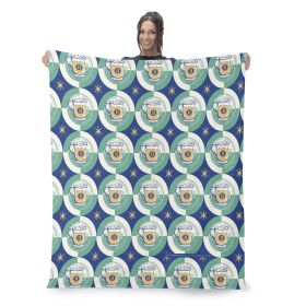 Warner Bros. Harry Potter Butterbeer Repeat Silk Touch Sherpa Throw Blanket 50X60 Inches