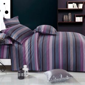 Blancho Bedding - [Vineyard Dream] Luxury 5PC Comforter Set Combo 300GSM (King Size)