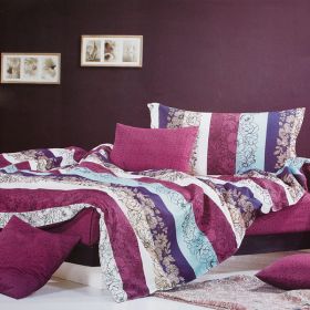 Blancho Bedding - [Love in the Rhine] Luxury 5PC Comforter Set Combo 300GSM (Full Size)