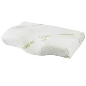 Bamboo Memory Foam Contour Sleep Pillow (Option: Style1)