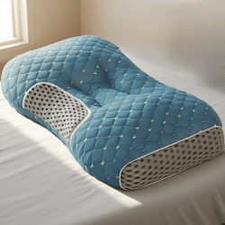 YBZ 3D Knitted Cotton Massage Pillow 1pack (Color: W13673702)